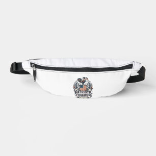 Patriotic Chicken Keeper Vector Graphic Tee_1 Bum Bags
