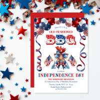 Patriotic Chicken Sunglasses Independence Day BBQ