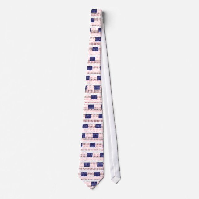 Patriotic Chooper Bike Tie (Front)