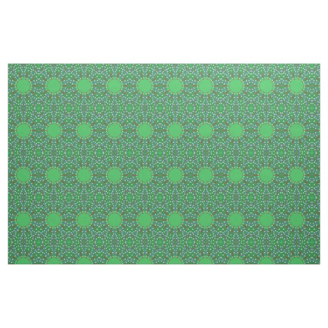 Patriotic Christmas Tree Kaleidoscope Fabric (Fat Quarter)