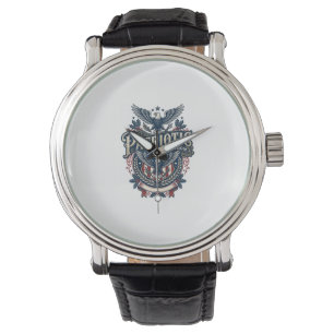 Patriotic Christmas Vector Graphic Tee (2) Watch