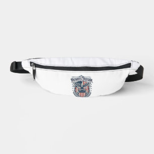 Patriotic City Pride Series Vector Graphic Tee Bum Bags