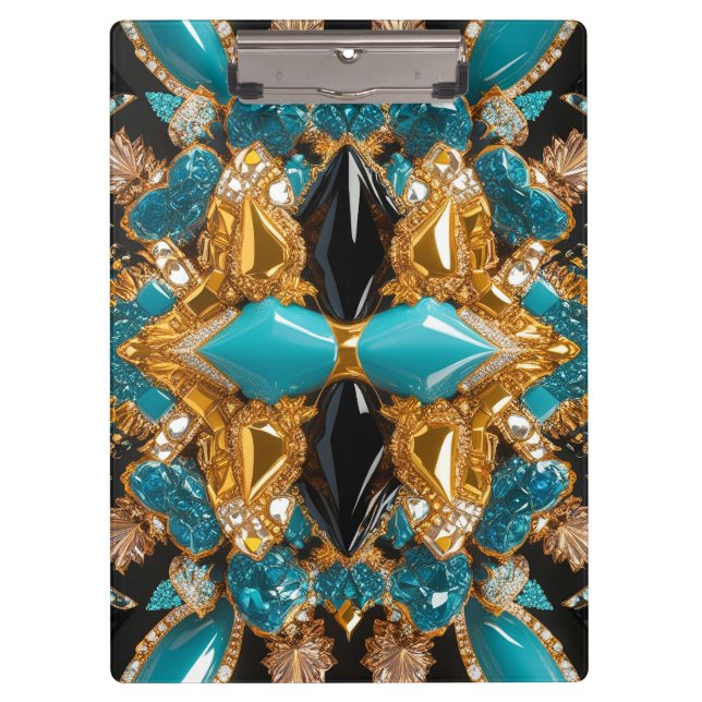 Patriotic Clipboard with Bahamas Colours (Front)