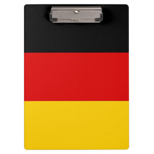 Patriotic Clipboard with flag of Germany
