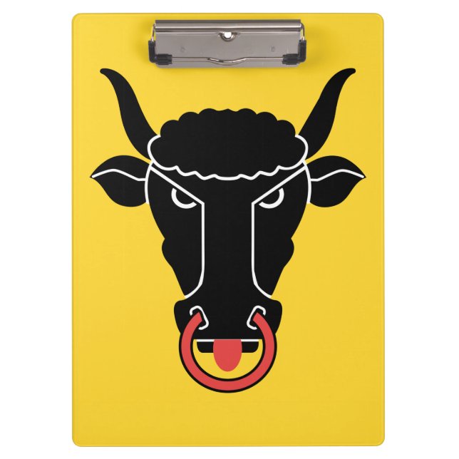 Patriotic Clipboard with flag of Uri, Switzerland (Front)
