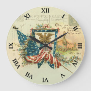 Patriotic Clock - Glory Guards