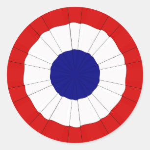 Patriotic Cockade Sticker