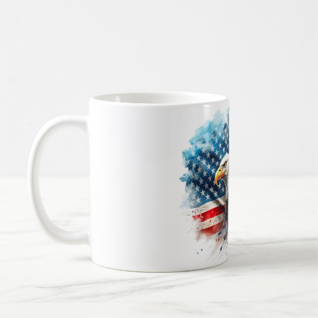 Patriotic Coffee Mug (Left)