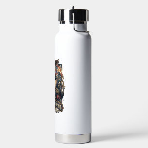 Patriotic Colonial Skull Commander Dark Patriot Sk Water Bottle