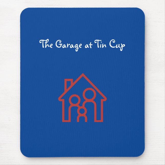 Patriotic Colours Custom Mouse or Desktop Pad Mouse Pad (Front)