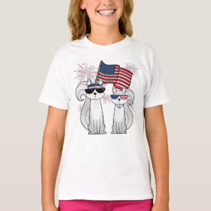 Patriotic Cool Squirrels T-Shirt