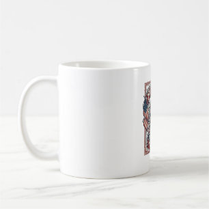 Patriotic County Parade Vector Graphic Tee_1 Coffee Mug