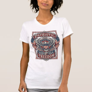 Patriotic County Parade Vector Graphic Tee_1 T-Shirt