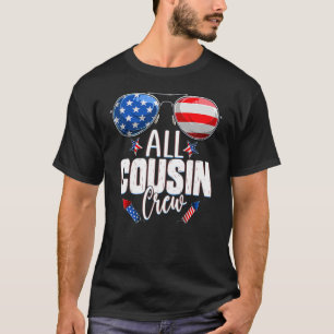 Patriotic Cousin Crew 4th Of July All Cousin Crew T-Shirt