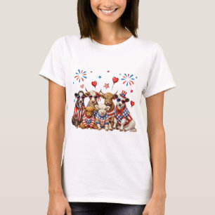 Patriotic Cows T-Shirt