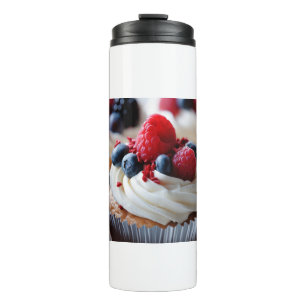 Patriotic Cupcake Thermal Tumbler