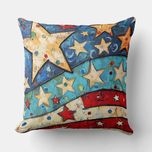 Patriotic  cushion (Front)