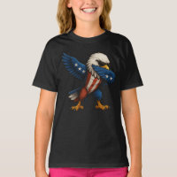 Patriotic Dabbing Bald Eagle – 4th of July USA