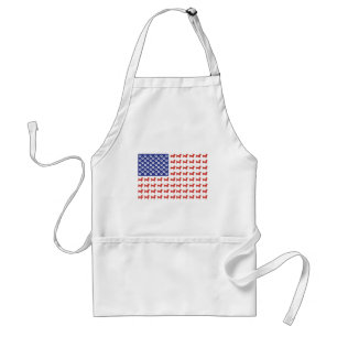 Patriotic Dachshund Doxie Standard Apron