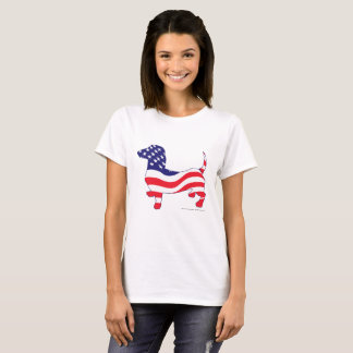 Patriotic Dachshund T-Shirt