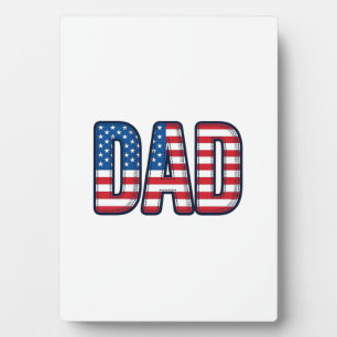 Patriotic DAD Vector Shirt Design_1 Plaque