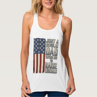 Patriotic Dad Vintage Flag Quote Shirt Design_1