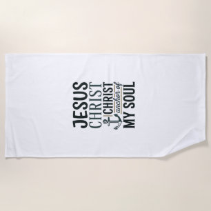 Patriotic Dancing Skeletons 4th of July Shirt Desi Beach Towel