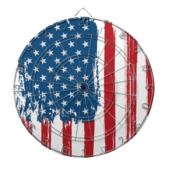 Patriotic Dart Board  (Front)