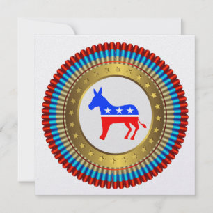 Patriotic Democrat Invitation - SRF