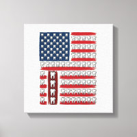 Patriotic Dentist Tooth Flag