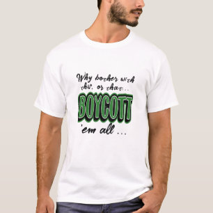 Patriotic Desi Indian Pride, BOYCOTT Shirt Design