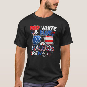 Patriotic Dialysis Crew 4th Of July Nurse Nephrolo T-Shirt