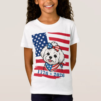 Patriotic Dog  T-Shirt