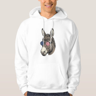 Patriotic Donkey Sunglasses Vintage Shirt Design_1