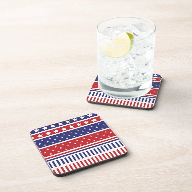 Patriotic Drink Coaster (Right Side)