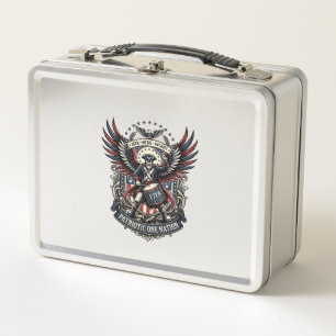 Patriotic Drummer Of Liberty Music Rock Metal Patr Lunch Box