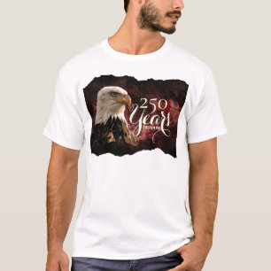 Patriotic Eagle 250 Years T-Shirt