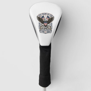 Patriotic Eagle 250 Years Vintage Freedom Golf Head Cover