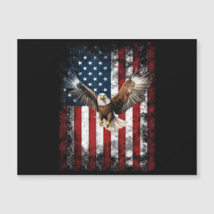 Patriotic Eagle 4th of July USA American Flag
