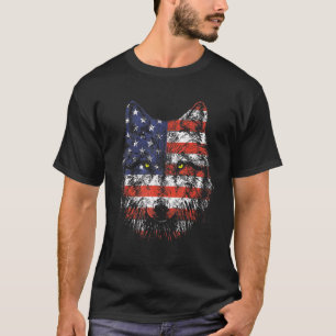 Patriotic Eagle 4th Of July Usa American Flag T-Shirt