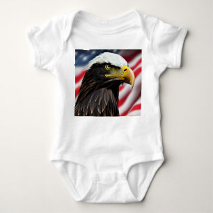 Patriotic/Eagle/American/USA Baby Bodysuit