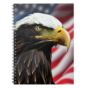 Patriotic/Eagle/American/USA Notebook