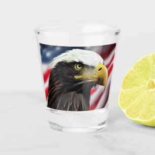 Patriotic/Eagle/American/USA Shot Glass