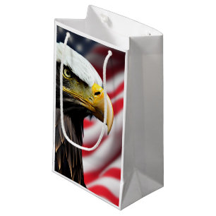Patriotic/Eagle/American/USA  Small Gift Bag