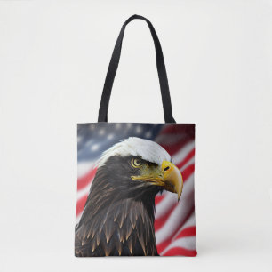Patriotic/Eagle/American/USA  Tote Bag