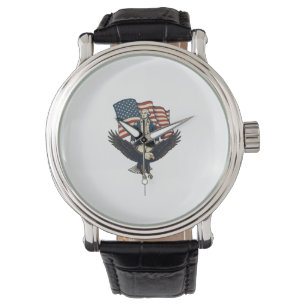 Patriotic Eagle and Colonial General Vintage Vecto Watch