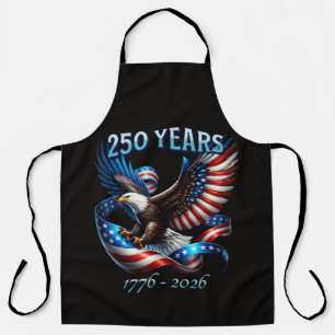 Patriotic Eagle and Flag 250 Years 1776-2026 Apron