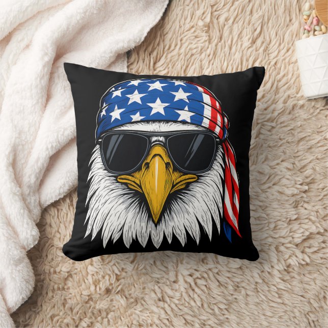 Patriotic Eagle Cushion (Blanket)