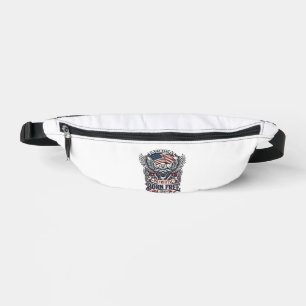 Patriotic Eagle Engine Biker Road Freedom Patriot Bum Bags