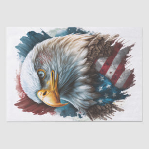 Patriotic Eagle Flag Tissue Paper